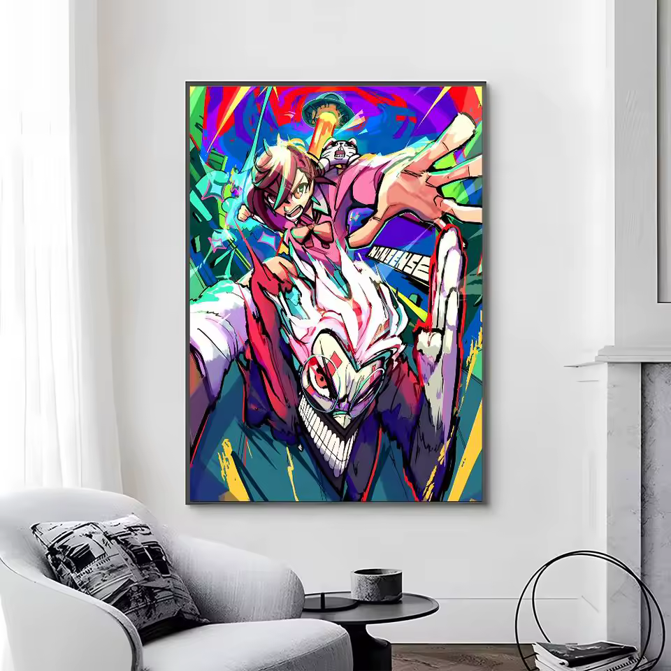 Dandadan Manga Wall Art