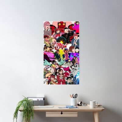 Alternative view of Dandadan Anime Poster