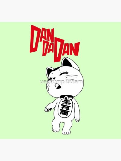Alternative view of Dan Da Dan Turbo Granny Throw Pillow