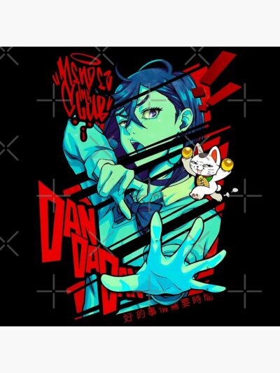 Alternative view of Momo Ayase Dan Da Dan Tapestry