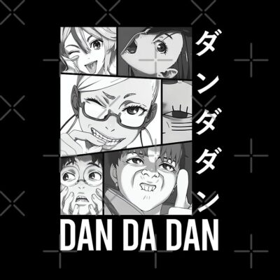 Alternative view of Dan Da Dan Retro Anime Tote Bag