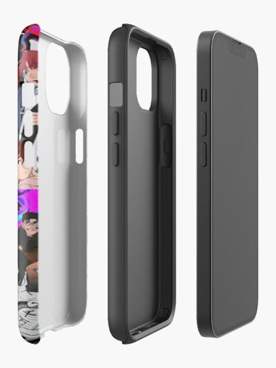 Alternative view of Dandadan Colorful Iphone Case