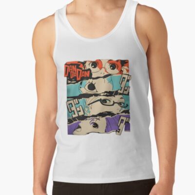 Alternative view of Retro Character Vintage Cat Cute Anime Tank Top