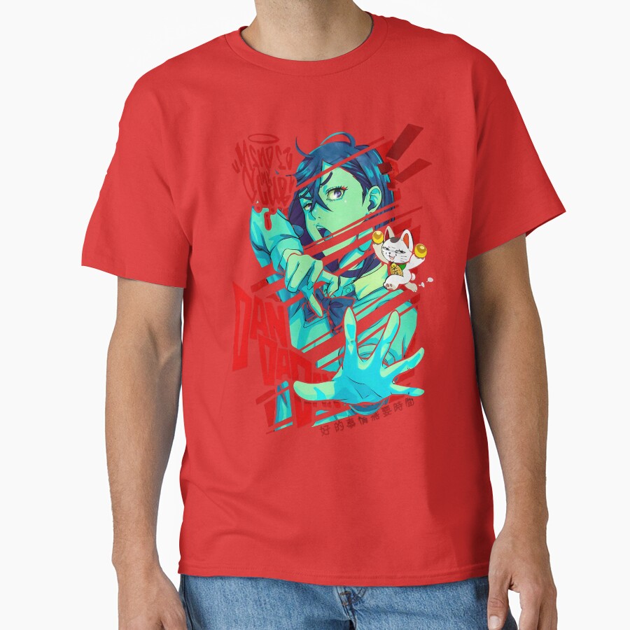 Momo Ayase Dan Da Dan T-shirt - Image 5