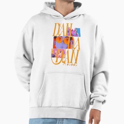 Alternative view of Cat Retro Vintage Cute Anime Character 90s Funny Hoodie