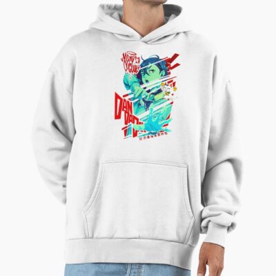 Alternative view of Momo Ayase Dan Da Dan Hoodie