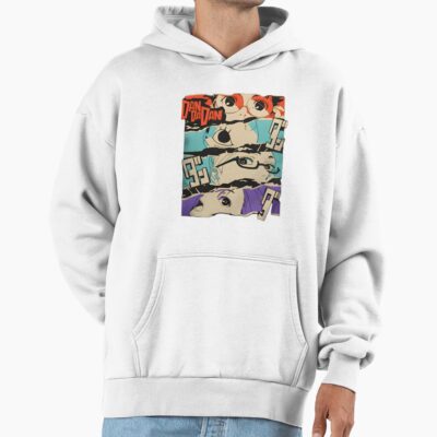 Alternative view of Retro Character Vintage Cat Cute Anime Funny 90s Hoodie