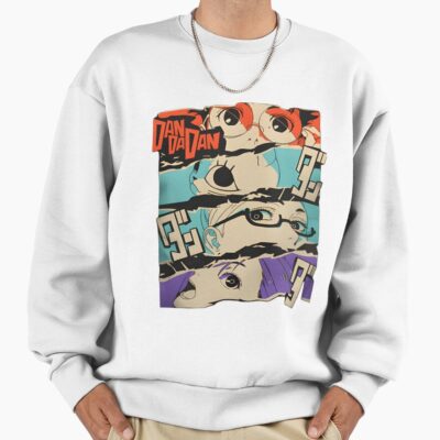 Alternative view of Retro Character Vintage Cat Cute Anime Sweatshirt