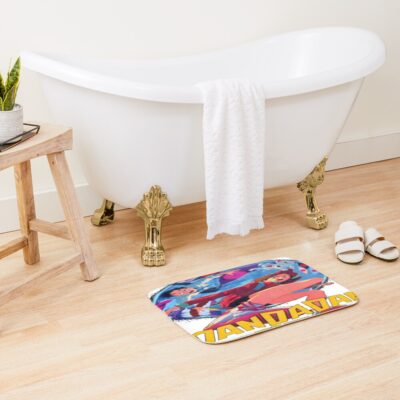 Alternative view of Dan Da Dan Dynamic Aesthetic Bath Mat