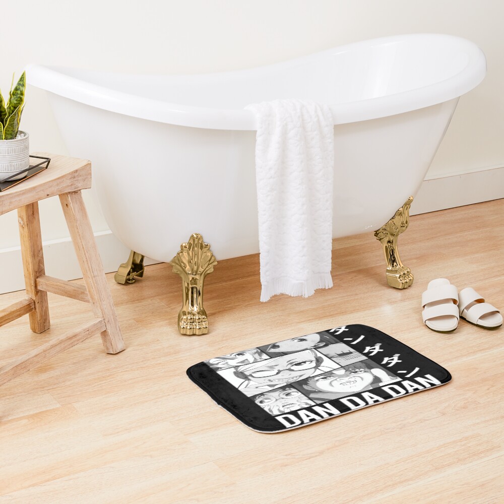 Dandadan Vintage Anime Bath Mat - Image 2