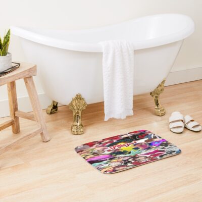 Alternative view of Dandadan Anime Bath Mat