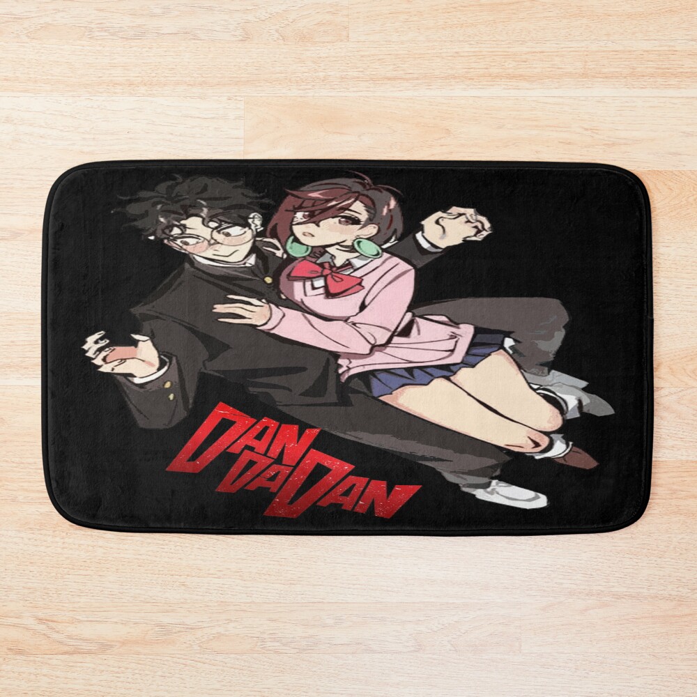 Dan Da Dan Ken Takakura And Momo Bath Mat