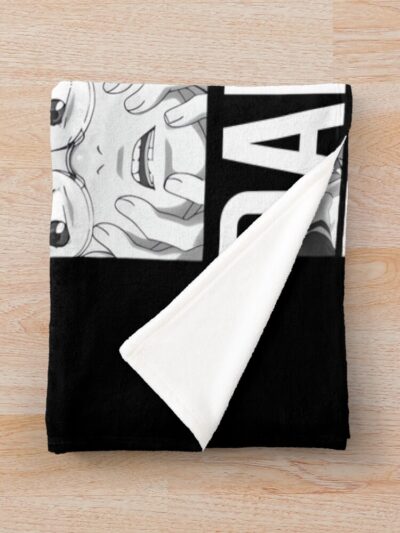 Alternative view of Dandadan Vintage Anime Throw Blanket