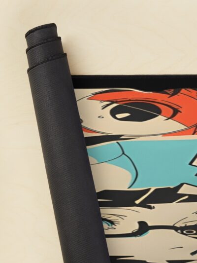 Alternative view of Retro Character Vintage Cat Cute Anime Mouse Pad